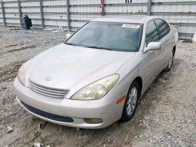 JTHBF30G630105506 - 2003 LEXUS ES 300 SILVER photo 2