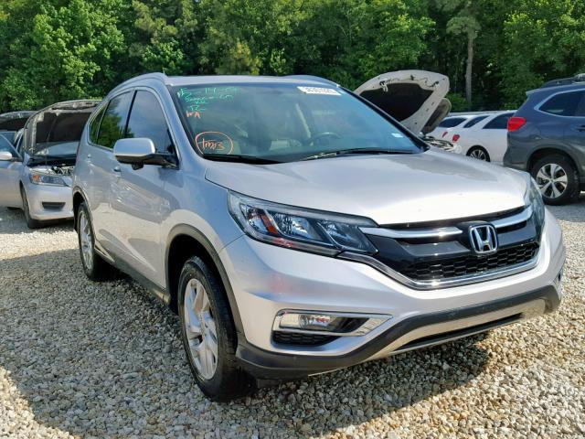 2HKRM3H76GH568085 - 2016 HONDA CR-V EXL SILVER photo 1