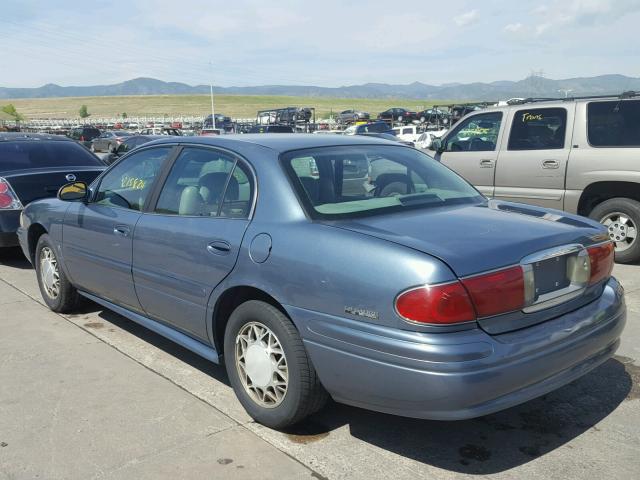 1G4HP54K714229336 - 2001 BUICK LESABRE CU BLUE photo 3