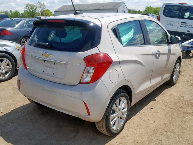 KL8CF6SA0GC598340 - 2016 CHEVROLET SPARK 2LT CREAM photo 4