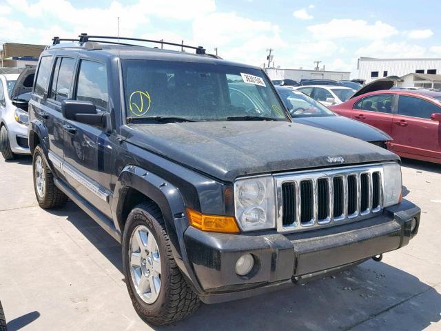 1J8HG582X7C608143 - 2007 JEEP COMMANDER BLACK photo 1