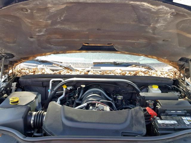 1J8HG582X7C608143 - 2007 JEEP COMMANDER BLACK photo 7