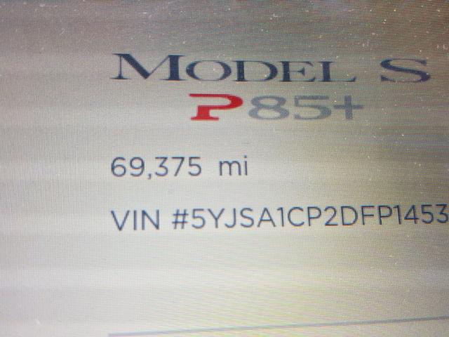 5YJSA1CP2DFP14532 - 2013 TESLA MODEL S BLACK photo 8