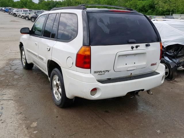 1GKDT13S252388425 - 2005 GMC ENVOY WHITE photo 3