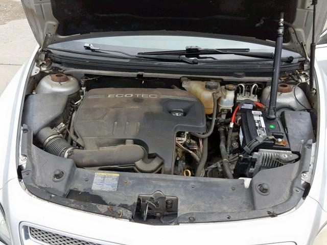 1G1ZH57B19F171587 - 2009 CHEVROLET MALIBU 1LT SILVER photo 7