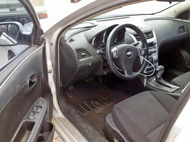 1G1ZH57B19F171587 - 2009 CHEVROLET MALIBU 1LT SILVER photo 9