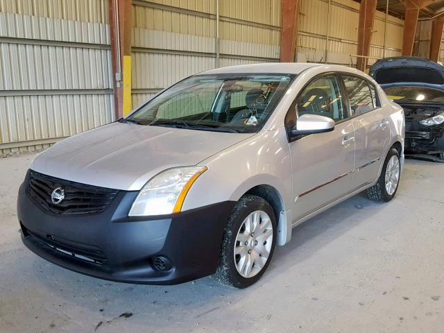 3N1AB6AP2CL675047 - 2012 NISSAN SENTRA 2.0 SILVER photo 2