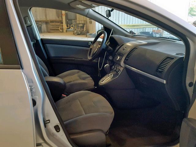 3N1AB6AP2CL675047 - 2012 NISSAN SENTRA 2.0 SILVER photo 5