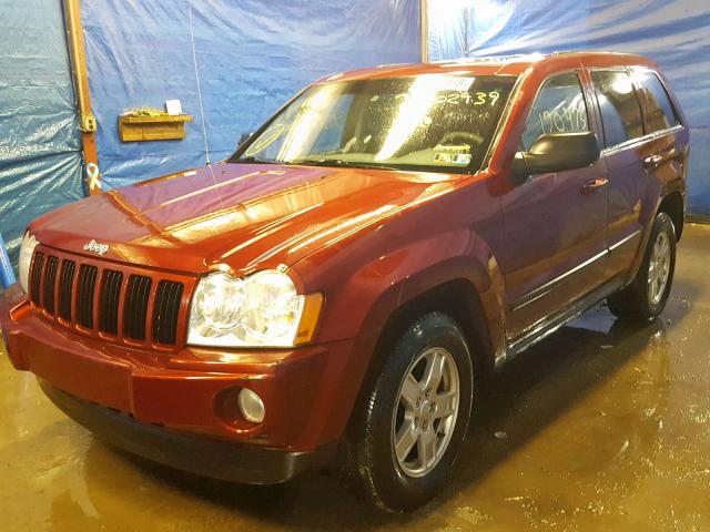 1J8GR48K17C682065 - 2007 JEEP GRAND CHER RED photo 2