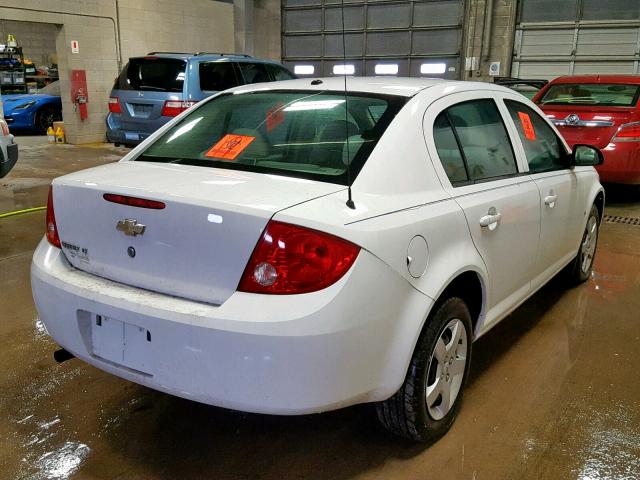 1G1AL58F487238754 - 2008 CHEVROLET COBALT LT WHITE photo 4