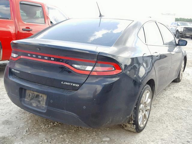 1C3CDFCA0DD293765 - 2013 DODGE DART LIMIT BLACK photo 4