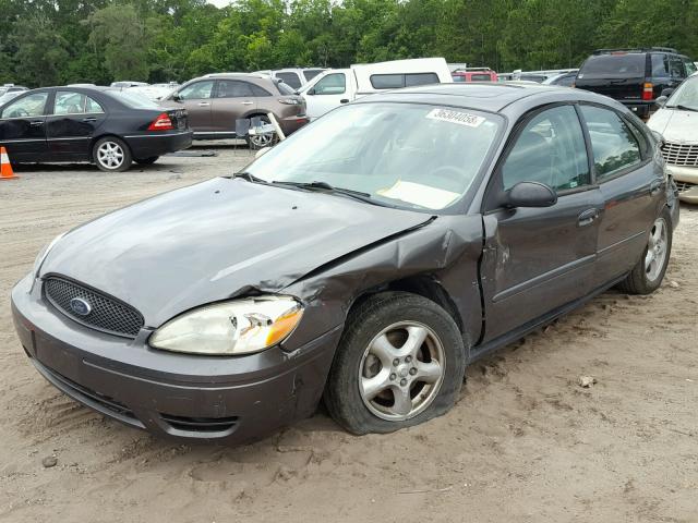 1FAHP55S04A107965 - 2004 FORD TAURUS SES GRAY photo 2