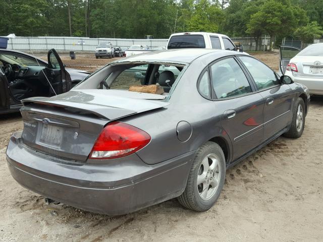 1FAHP55S04A107965 - 2004 FORD TAURUS SES GRAY photo 4