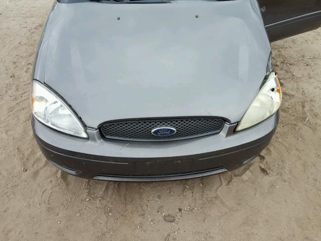 1FAHP55S04A107965 - 2004 FORD TAURUS SES GRAY photo 7