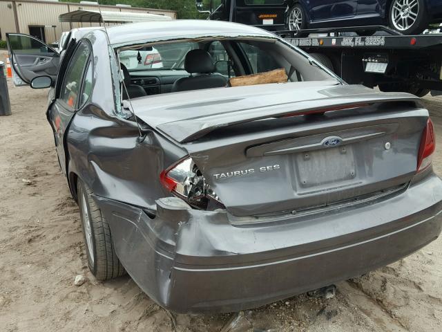 1FAHP55S04A107965 - 2004 FORD TAURUS SES GRAY photo 9