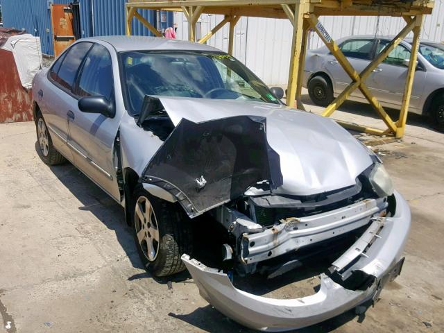 1G1JF52F637303824 - 2003 CHEVROLET CAVALIER L SILVER photo 1