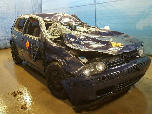 9BWBK61J734041225 - 2003 VOLKSWAGEN GOLF GL BLUE photo 1