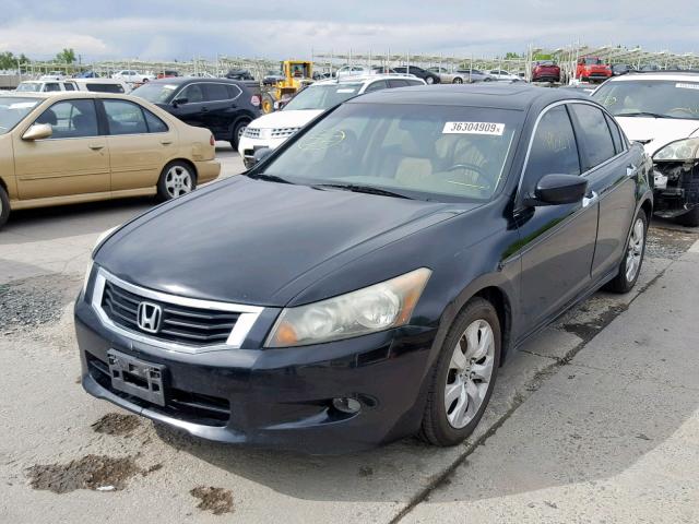 1HGCP3F81AA024148 - 2010 HONDA ACCORD EXL BLACK photo 2