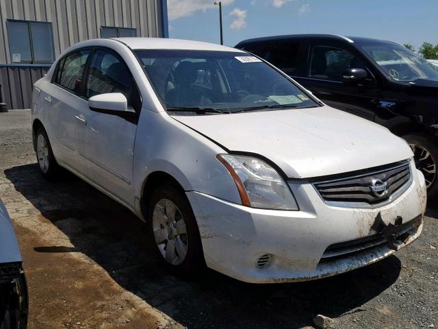 3N1AB6AP7CL657773 - 2012 NISSAN SENTRA 2.0 WHITE photo 1