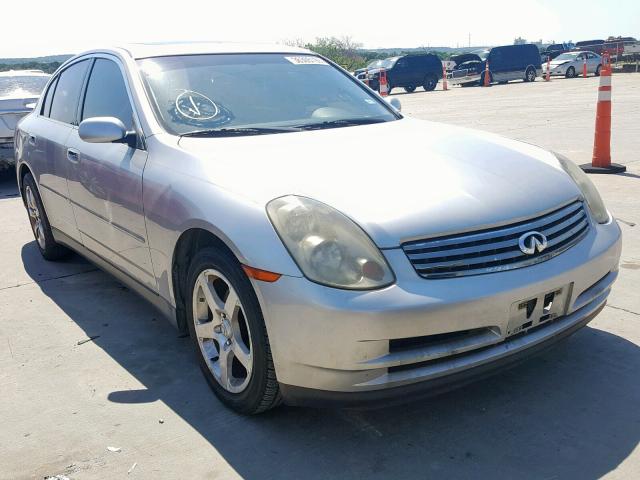 JNKCV51E23M315299 - 2003 INFINITI G35 SILVER photo 1