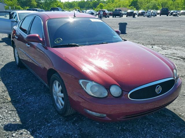 2G4WC562751190653 - 2005 BUICK LACROSSE C MAROON photo 1