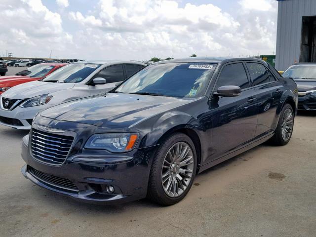 2C3CCADT4DH743605 - 2013 CHRYSLER 300C VARVA BLACK photo 2