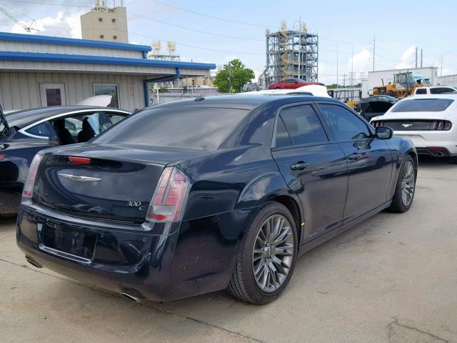 2C3CCADT4DH743605 - 2013 CHRYSLER 300C VARVA BLACK photo 4