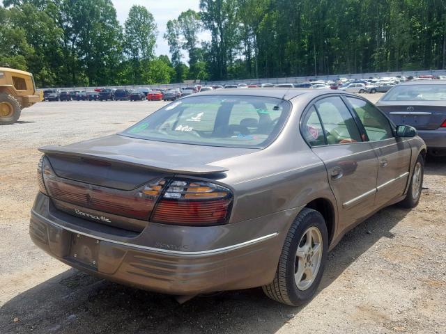 1G2HX54K614230549 - 2001 PONTIAC BONNEVILLE CHARCOAL photo 4