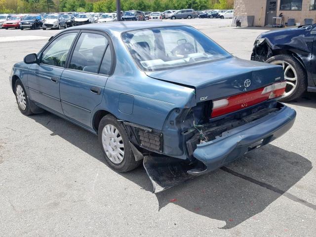 1NXBB02E6TZ492070 - 1996 TOYOTA COROLLA DX TEAL photo 3