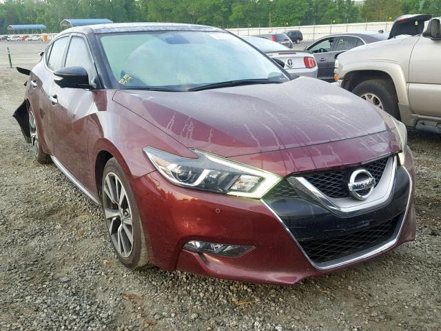 1N4AA6AP4GC904402 - 2016 NISSAN MAXIMA 3.5 RED photo 1