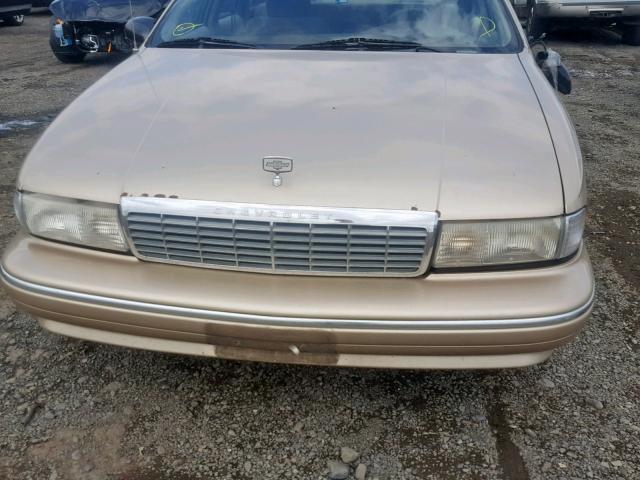 1G1BL52W3SR120929 - 1995 CHEVROLET CAPRICE CL GOLD photo 7