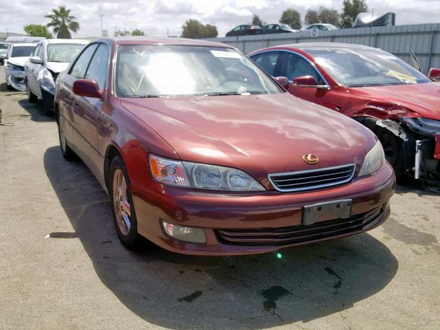 JT8BF28G8Y0247698 - 2000 LEXUS ES 300 BURGUNDY photo 1