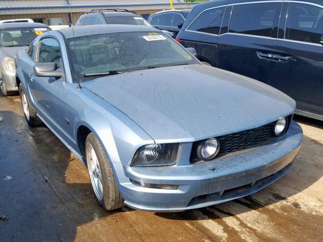 1ZVFT82H875306182 - 2007 FORD MUSTANG GT BLUE photo 1