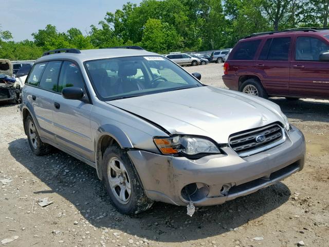 4S4BP61C577343092 - 2007 SUBARU LEGACY OUT SILVER photo 1