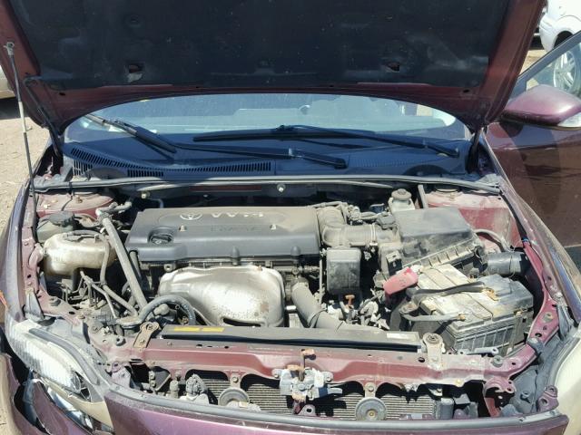 JTKDE167860074801 - 2006 TOYOTA SCION TC Tünd qırmızı foto 7