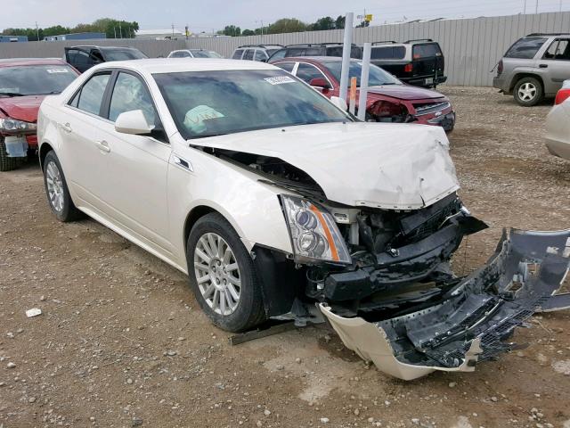 1G6DG5E53D0104036 - 2013 CADILLAC CTS LUXURY WHITE photo 1