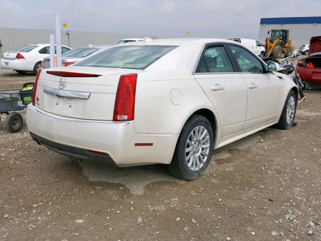 1G6DG5E53D0104036 - 2013 CADILLAC CTS LUXURY WHITE photo 4