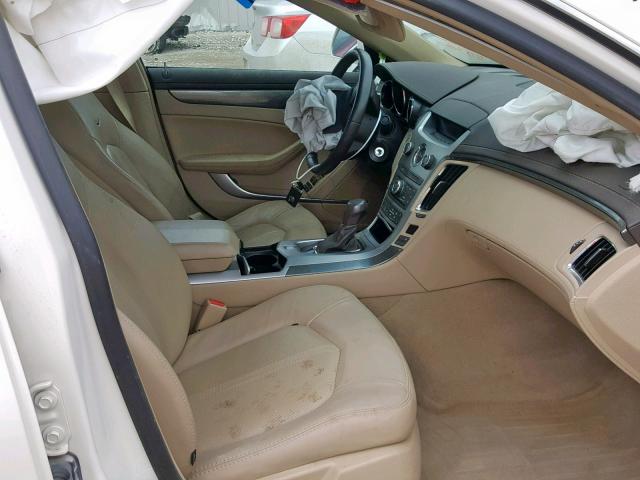 1G6DG5E53D0104036 - 2013 CADILLAC CTS LUXURY WHITE photo 5