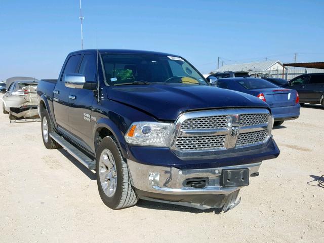 1C6RR7NT9FS632718 - 2015 RAM 1500 LARAM BLUE photo 1