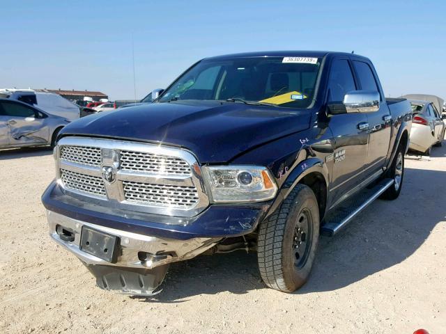 1C6RR7NT9FS632718 - 2015 RAM 1500 LARAM BLUE photo 2