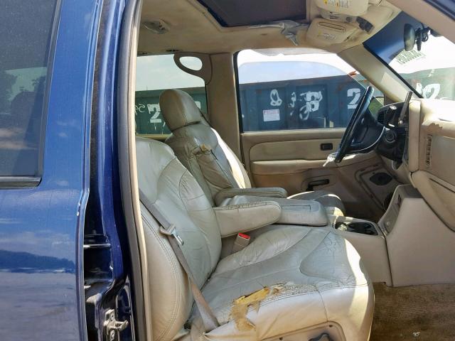 1GKEC13Z52R277548 - 2002 GMC YUKON BLUE photo 5