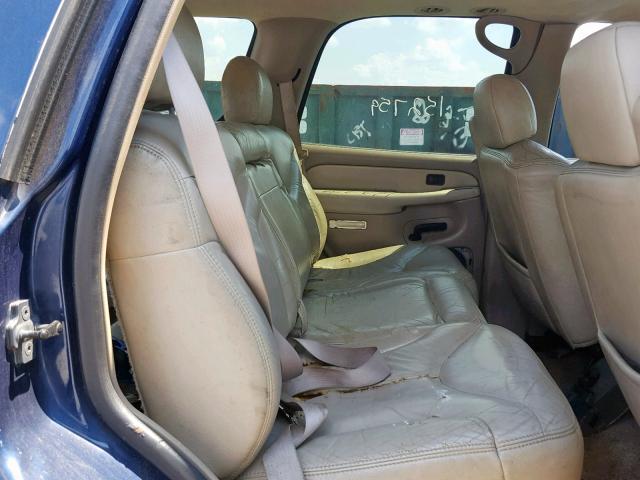 1GKEC13Z52R277548 - 2002 GMC YUKON BLUE photo 6