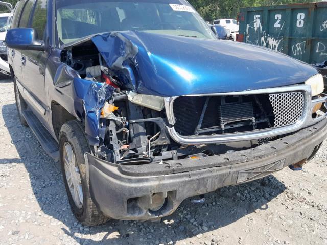 1GKEC13Z52R277548 - 2002 GMC YUKON BLUE photo 9