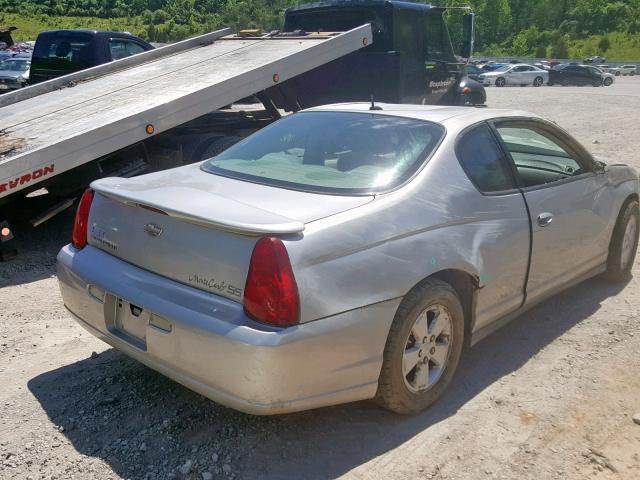 2G1WM16K069158388 - 2006 CHEVROLET MONTE CARL 银色 照片 4