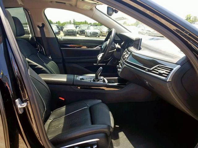 WBA7F2C5XHG543811 - 2017 BMW ALPINA B7 BLACK photo 5