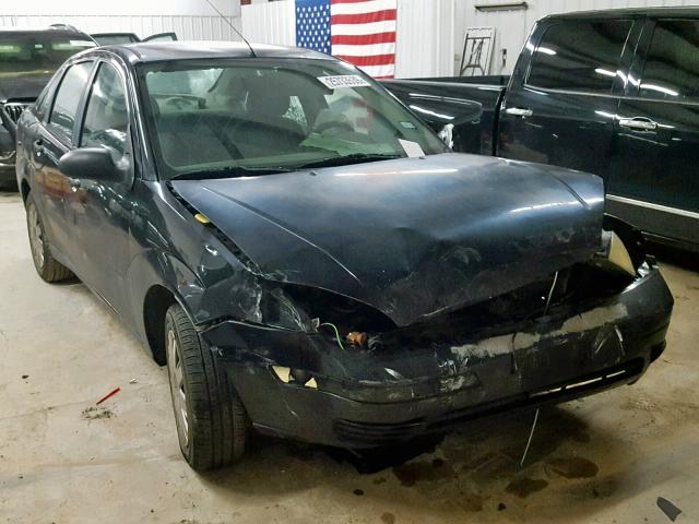 1FAFP34N05W315257 - 2005 FORD FOCUS ZX4 BLACK photo 1