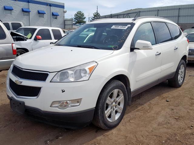 1GNKVGED3CJ137616 - 2012 CHEVROLET TRAVERSE LT  photo 2