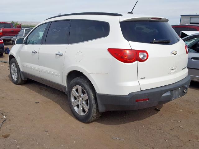 1GNKVGED3CJ137616 - 2012 CHEVROLET TRAVERSE LT  photo 3