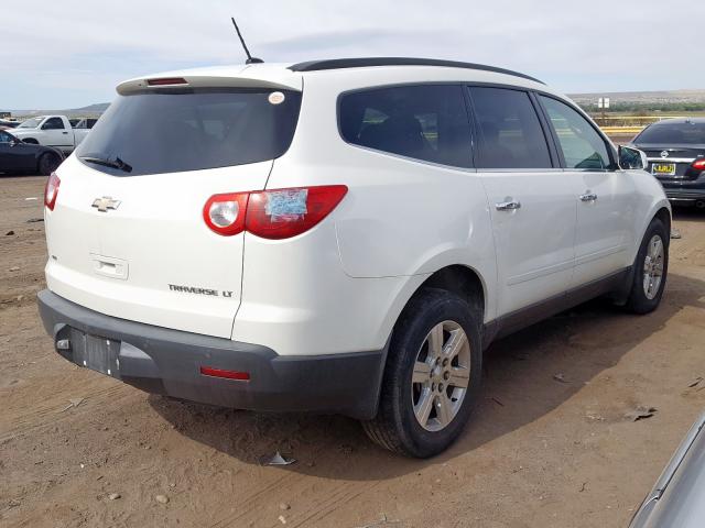 1GNKVGED3CJ137616 - 2012 CHEVROLET TRAVERSE LT  photo 4