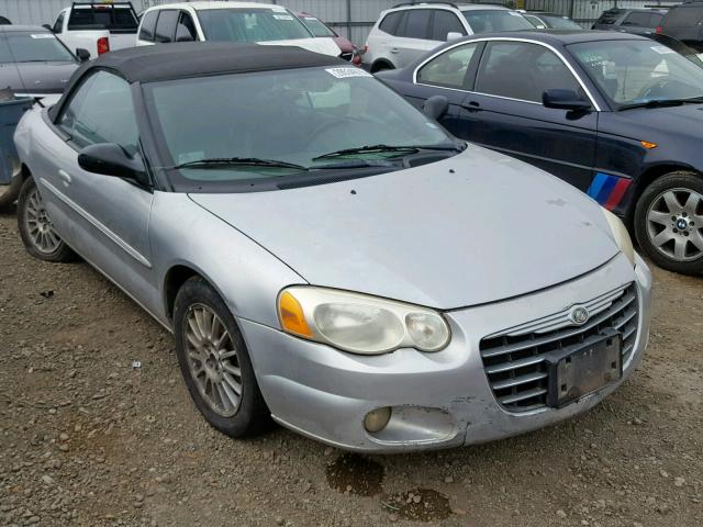 1C3EL55R95N567369 - 2005 CHRYSLER SEBRING TO SILVER photo 1